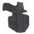 C&G Holsters 1206100 Covert  OWB Black Kydex Belt Loop Fits Walther PDP 4.5" Right Hand                                                                                                                  (RB0ZB)