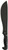 Ka-Bar 1248 Cutlass  11" SK-5 Steel Blade/Black TPR Handle 16.50" Long Includes Sheath                                                                                                                   (LCR6E)