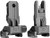 Strike Industries SPBUS Strike Polymer Backup Sights  Black Folding for AR-15 (59X72)