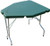 MTM Case-Gard PST11 Predator Shooting Table Forest Green Polymer 30" High                                                                                                                                (62319)
