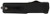 Templar Knife SABR321 Premium Lightweight Small 3" OTF Drop Point Plain Black Oxide Stonewashed Powdered D2 Steel Blade/4.50" Black Rubber/Aluminum Handle                                               (DX42H)