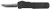Templar Knife CABR321 Premium Lightweight Micro 1.85" OTF Drop Point Plain Black Oxide Stonewashed Powdered D2 Steel Blade/3.50" Black Rubber/Aluminum Handle Features California Legal                  (91NR1)