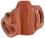 DeSantis Gunhide 086TA8BZ0 Mini Slide  OWB Tan Leather Belt Slide Fits Glock 43/43x/48 Belt 1.75" Wide Right Hand                                                                                        (WD9ZL)