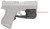 Crimson Trace 0152801 LL-803 Laserguard Pro  Black Red Laser Glock 42/43/43X/48 (9WD0D)