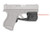 Crimson Trace 0152801 LL-803 Laserguard Pro  Black Red Laser Glock 42/43/43X/48 (9WD0D)