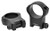 Warne 7224M Scope Rings Mountain Tech Matte Black 34mm Ultra High 0 MOA                                                                                                                                  (G6XSP)