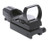 TruGlo TG-8360B Open Dot Sight  Black Anodized 1x 34mm 5 MOA Dual Illuminated (Green/Red) Multi Reticle (WKPWT)