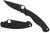 Spyderco C36GPBK2 Military 2  4" Folding Plain Black DLC CPM S30V SS Blade/ Black Textured G10 Handle Includes Pocket Clip                                                                               (1IG6Q)