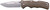 Cold Steel CSFLC3SPSSFDEZ Verdict  EDC 3" Tanto Plain Folding 4116 Krupp SS Blade Flat Dark Earth Textured, GFN Handle                                                                                   (VORXN)