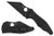 Spyderco C85GPBBK2 Yojimbo 2  3.20" Folding Wharncliffe Plain Black DLC CPM S30V SS Blade/Black Textured G10 Handle Includes Pocket Clip                                                                 (SC0QL)