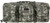 GPS Bags DRC28ACU Double Rifle Case A-TACS AU 600D Polyester w/ 2 Padded Pistol Sleeves MOLLE Webbing & Lockable Zippers (W64OT)