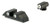 Night Fision GLK001003WGZ Tritium Night Sights For Glock  Green Tritium White Outline Front Sight- Green Tritium Black Outline Rear Sight Glock 17/17L/19/22                                             (5QYOC)