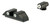 Night Fision GLK001003WGZ Tritium Night Sights For Glock  Green Tritium White Outline Front Sight- Green Tritium Black Outline Rear Sight Glock 17/17L/19/22                                             (5QYOC)