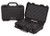 Nanuk 909CLASG1 909 Classic Gun Case Waterproof & Airline Approved Black Polyethylene w/ Closed-Cell Foam 11.44" L x 7" W x 3.68" H Interior Dimensions                                                  (039M6)