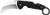 Cold Steel CS22C Tiger Claw  3.50" Folding Hawkbill Plain Stonewashed American S35VN Blade/6" Matte Black w/Ring G10 Handle Includes Belt Clip                                                           (EXL41)