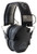Walker's GWPRSEMPAT Razor Patriot Slim Electronic Muff 23 dB Over the Head Black w/Flag Patch Polymer (7K46D)