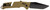 S.O.G SOG11121241 Trident AT 3.70" Folding Tanto Plain Black TiNi Cryo D2 Steel Blade, Flat Dark Earth Textured GRN Handle, Peg Box Pkg                                                                  (BZGDX)