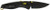 S.O.G SOG11411141 Aegis AT 3.13" Folding Drop Point Plain Black TiNi Cryo D2 Steel Blade, Black w/Moss Accents GRN Handle, Peg Box Pkg                                                                   (SVYN0)