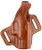 Galco FL226 Fletch  OWB Tan Leather Belt Slide Compatible w/Glock 19 Gen1-5/19X/23 Gen2-5/32/45 Belt Up to 1.75" Wide Right Hand                                                                         (QRSVA)