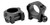 Warne 7200M Scope Rings Mountain Tech Matte Black 1" Low 0 MOA                                                                                                                                           (4NH7U)