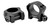 Warne 7200M Scope Rings Mountain Tech Matte Black 1" Low 0 MOA                                                                                                                                           (4NH7U)