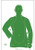 Action Target B21EGREEN100 Qualification  Silhouette Paper Hanging 23" x 35" Green 100 Per Box                                                                                                           (729O7)