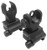 Samson FFSFRSPKG Sight Set  Black Anodized Folding HK Front, A2 Rear for AR-15                                                                                                                           (XTPF6)