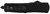 Templar Knife MBR131 Black Rubber Gen II Slim 3.50" OTF Dagger Plain Black Oxide Stonewashed 440C SS Blade/5.05" Black Rubber Coated Aluminum Features Glass Breaker Includes Pocket Clip/Sheath         (MA4A1)