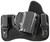Galco KT826B KingTuk Deluxe IWB Black Kydex/Leather UniClip Fits S&W M&P Shield Right Hand (QY61M)