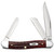 Case 00786 Stockman  Medium 2.57"/1.88"/1.71" Folding Clip/Sheepsfoot/Spey Plain Mirror Polished Tru-Sharp SS Blade/Corn Cob Jigged Old Red Bone Handle                                                  (QZFR5)