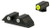 Night Fision GLK001007YGW Tritium Night Sights For Glock  Green Tritium Yellow Outline Front Sight- Green Tritium White Outline Rear Sight Glock 17/17L/19/22 (HL4X2)