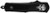 Templar Knife LFL431 Fallen Gen II Large 3.50" OTF Dagger Part Serrated Black Oxide Stonewashed 440C SS Blade/ 5.25" Black w/Skull Aluminum Handle Features Glass Breaker Includes Pocket Clip/Sheath    (CEEJH)