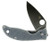 Spyderco C220GPGY Polestar  3.30" Folding Drop Point Plain CTS BD1 SS Blade Gray G10 Handle Includes Pocket Clip                                                                                         (CNEWK)