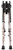 Harris Bipods 25C Swivel 25C Swivel Stud, 13.50"-27", Kryptek Highlander Steel/Aluminum, Rubber Feet                                                                                                     (Q2IJI)