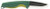 S.O.G SOG17410257 Aegis AT 3.13" Folding Drop Point Part Serrated Black TiNi Cryo D2 Steel Blade, OD Green Textured GRN Handle                                                                           (7BITF)