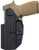 1791 Gunleather TACIWBP320BLKR Tactical Kydex  IWB Black Kydex Belt Clip Fits Sig P320 (JH93L)