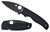 Spyderco C229GPBK Shaman  3.58" Folding Plain Black DLC CPM S30V SS Blade/Black Textured G10 Handle Includes Pocket Clip                                                                                 (LX6NH)
