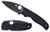 Spyderco C229GPBK Shaman  3.58" Folding Plain Black DLC CPM S30V SS Blade/Black Textured G10 Handle Includes Pocket Clip                                                                                 (LX6NH)