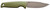 S.O.G SOG17790357 Altair FX 3.40" Fixed Plain Satin TiNi Cryo CPM 154 SS Blade/ Field Green GRN Handle                                                                                                   (8MHXB)
