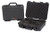 Nanuk 910CLASG7 910 Classic 2 Up Pistol Case Graphite Polymer w/ Latches & Closed-Cell Foam Padding 13.20" L x 9.20" W x 4.10" H Interior Dimensions                                                     (3DOYS)