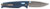 S.O.G SOG12790157 Altair XR 3.20" Folding Plain Bead Blasted Cryo CPM 154 SS Blade/ Squid Ink Black w/Stone Blue Accents GRN Handle                                                                      (WFDZB)