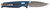 S.O.G SOG12790157 Altair XR 3.20" Folding Plain Bead Blasted Cryo CPM 154 SS Blade/ Squid Ink Black w/Stone Blue Accents GRN Handle                                                                      (WFDZB)