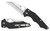 Spyderco C253GP YoJumbo  3.98" Folding Wharncliffe Plain Stonewashed CPM S30V SS Blade/ Black Textured G10 Handle Includes Pocket Clip                                                                   (N3GIK)