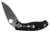 Spyderco C122GP Tenacious  3.39" Folding Drop Point Plain 8Cr13MoV SS Blade Black G10 Handle Includes Pocket Clip                                                                                        (EPN9E)