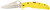 Spyderco C91SYL2 Pacific Salt 2 3.78" Folding Serrated Stonewashed H2 Steel/Blade Yellow FRN Handle                                                                                                      (TGJPV)