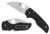 Spyderco C230GPWC Lil' Native  2.44" Folding Wharncliffe Plain CPM S30V SS Blade/Black Textured G10 Handle Includes Pocket Clip                                                                          (SMOT5)