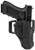 Blackhawk 410200BKR T-Series L2C Light Bearing OWB Black Polymer Belt Clip Compatible w/Glock 17/19/22/23/31/32/45/47 Right Hand (QFK8F)