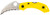 Spyderco C28SYL2HB Dragonfly 2 Salt 2.30" Folding Hawkbill Serrated H2 Steel Blade Yellow FRN Handle, Includes Pocket Clip                                                                               (OSNHV)