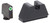 AmeriGlo GL481 Optic Compatible Sight Set for Glock  2XL Tall Green Tritium White Outline Front Sight-Black Rear Sight (6X9YF)
