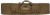 GPS Bags DRC55FDE Double Rifle Case Flat Dark Earth 600D Polyester w/ 2 Padded Pistol Sleeves MOLLE Webbing & Lockable Zippers (3KSX6)